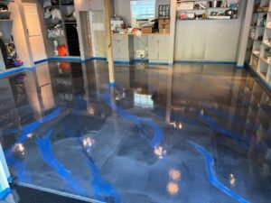 epoxy floor garage in naples